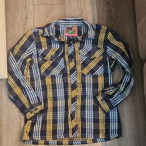 Empyre Plaid Button-Up Shirt